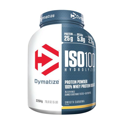 Dymatize ISO100 Hydrolyzed (2264 g, Smooth Banana)