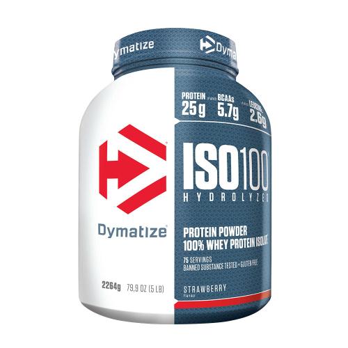 Dymatize ISO100 Hydrolyzed (2264 g, Strawberry)