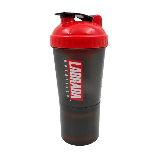 Labrada Shaker - red/black (500 ml)