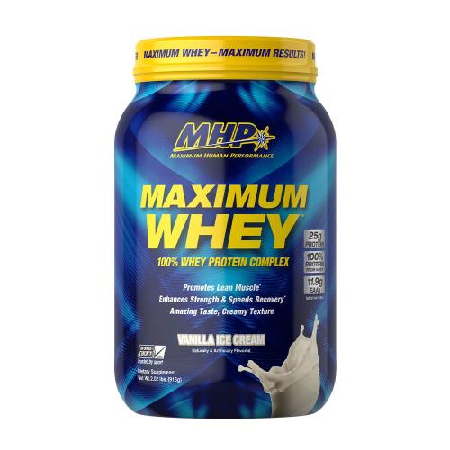MHP Maximum Whey - 100% Whey Protein (915 g, Vanilla Ice Cream)