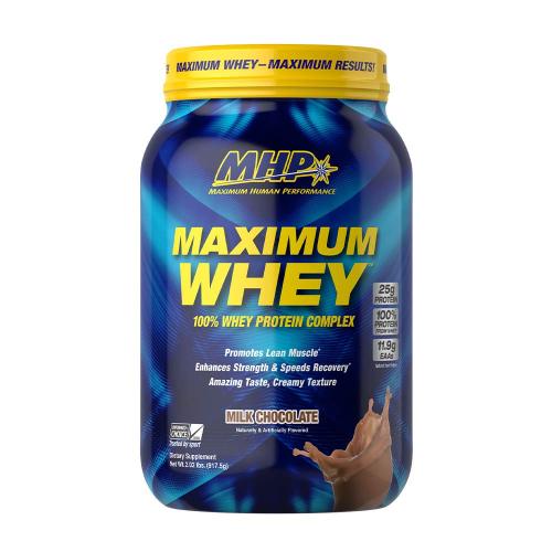 MHP Maximum Whey - 100% Whey Protein (918 g, Milk Chocolate)