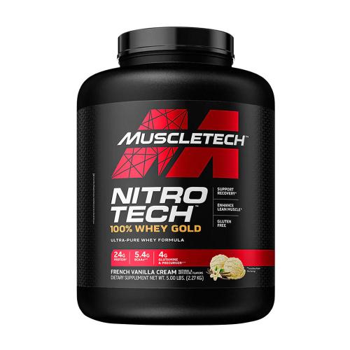 Nitro-Tech 100% Whey Gold (28 Servings, French Vanilla Creme)