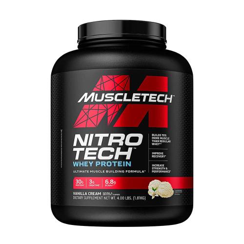 MuscleTech Nitro-Tech Whey Protein (1.8 kg, Vanilla)