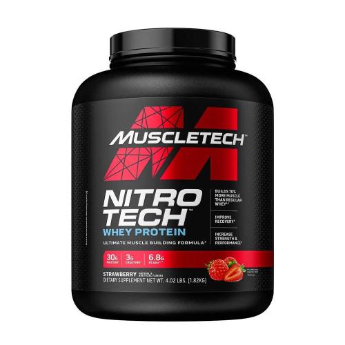 MuscleTech Nitro-Tech Whey Protein (1.8 kg, Strawberry)