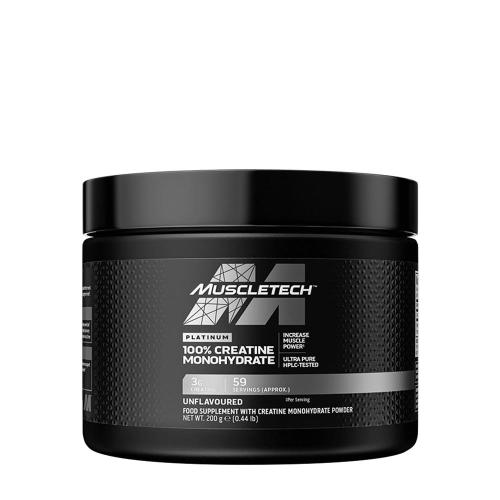 MuscleTech Platinum 100% Creatine Monohydrate (200 g, Unflavored)