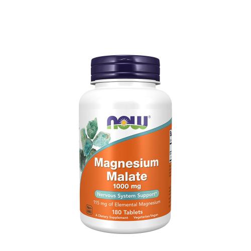 Now Foods Magnesium Malate 1000 mg (180 Tablets)