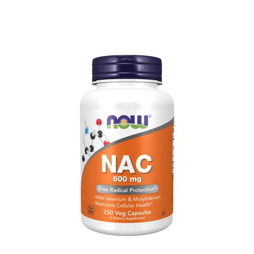 Now Foods NAC 600 mg Veg Capsules (250 Veg Capsules)