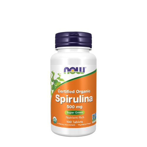 Spirulina 500 mg, Organic (100 Tablets)