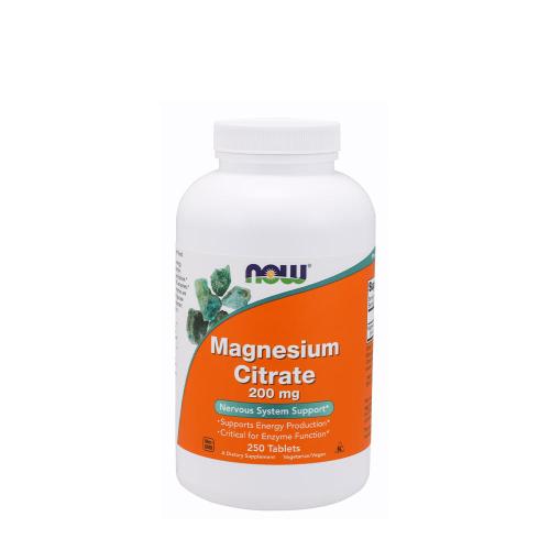 Now Foods Magnesium Citrate 200 mg (250 Tablets)