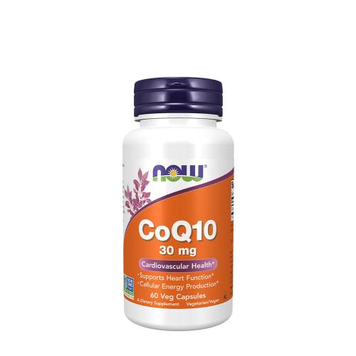 Now Foods CoQ10 30 mg Vegetarian (60 Veg Capsules)
