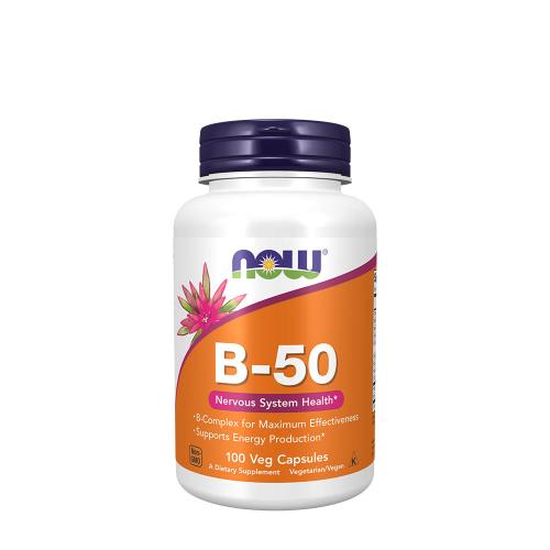 Now Foods Vitamin B-50 (100 Veg Capsules)