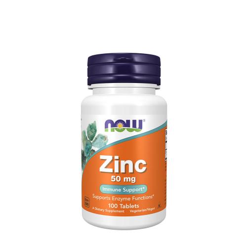 Now Foods Zinc 50 mg (100 Tablets)