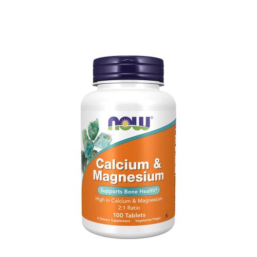 Now Foods Calcium & Magnesium (100 Tablets)