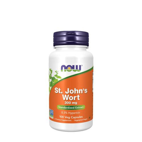 Now Foods St. John's Wort 300 mg (100 Veg Capsules)