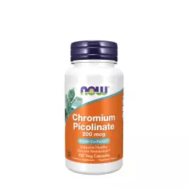 Now Foods Chromium Picolinate 200 mcg (100 Veg Capsules)