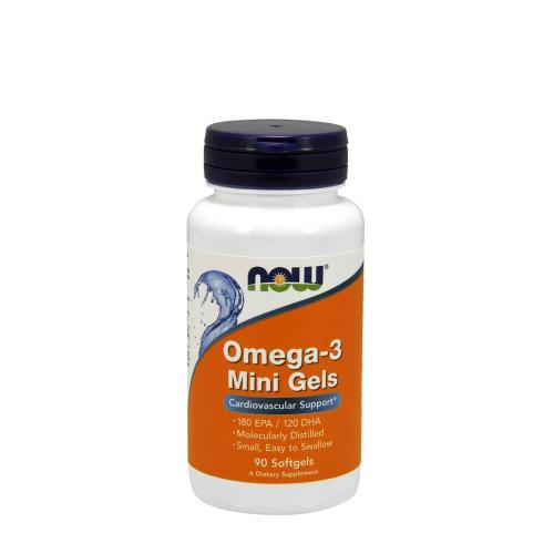 Now Foods Omega-3 Mini Gels (90 Softgels)