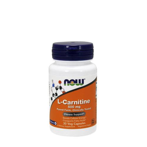Now Foods L-Carnitine 500 mg (30 Capsules)