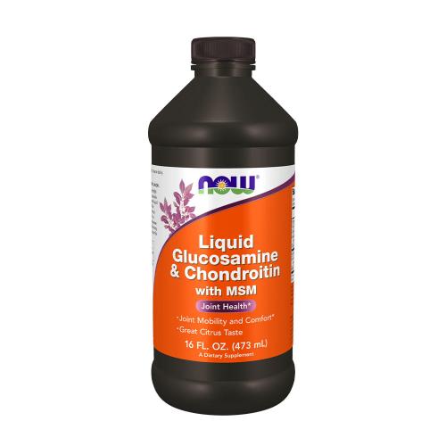 Now Foods Glucosamine & Chondroitin with MSM Liquid (473 ml)