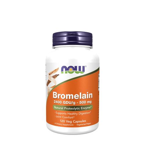 Now Foods Bromelain 500 mg (120 Veg Capsules)
