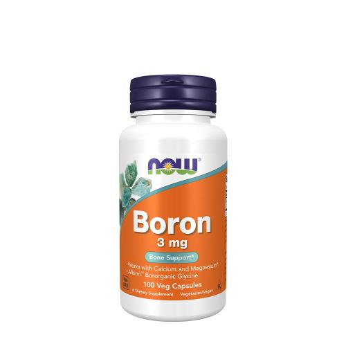 Now Foods Boron 3 mg (100 Capsules)