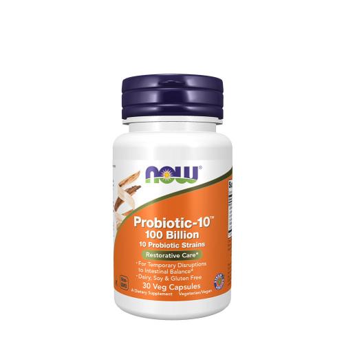 Now Foods Probiotic-10 100 Billion (30 Veg Capsules)