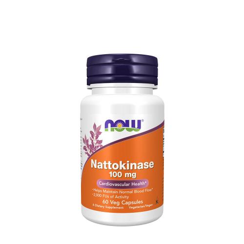 Now Foods Nattokinase 100 mg (60 Veg Capsules)