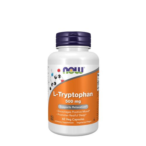 Now Foods L-Tryptophan 500 mg (60 Veg Capsules)
