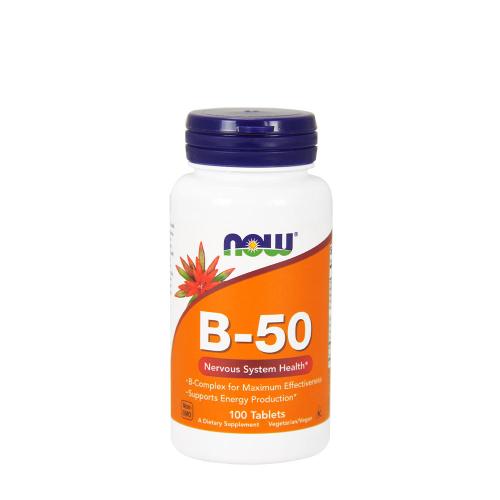 Now Foods Vitamin B-50 (100 Tablets)