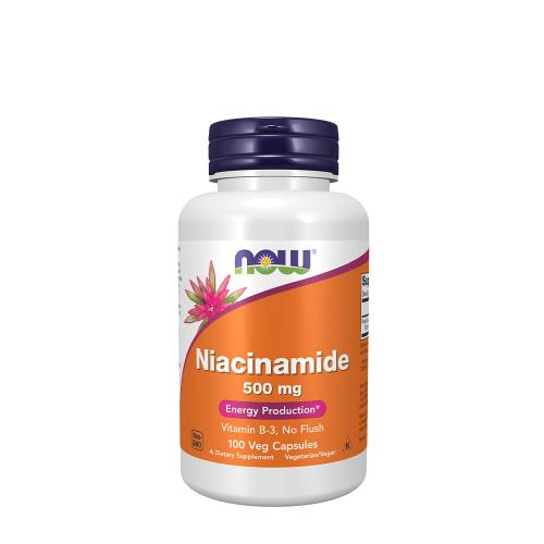 Now Foods Niacinamide (B-3) Capsules (100 Capsules)