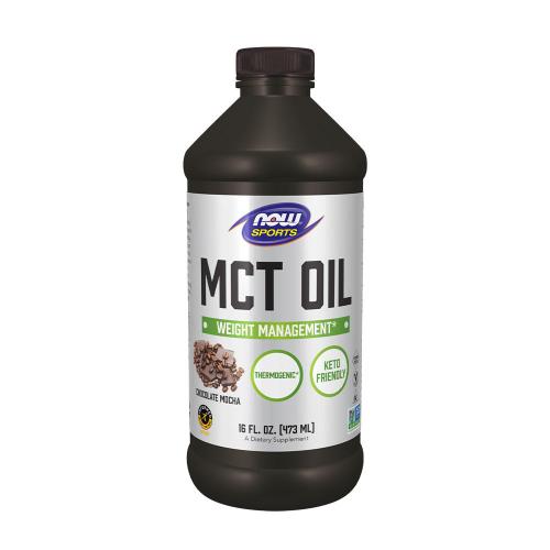 Now Foods MCT Oil (473 ml, Chocolate Mocha)