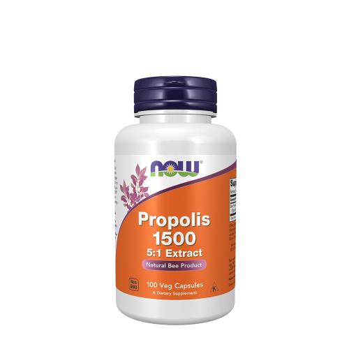 Now Foods Propolis 1500 5:1 Extract  (100 Veg Capsules)