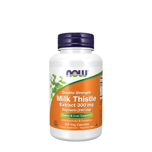 Now Foods Milk Thistle Extract, Double Strength 300 mg (100 Veg Capsules)
