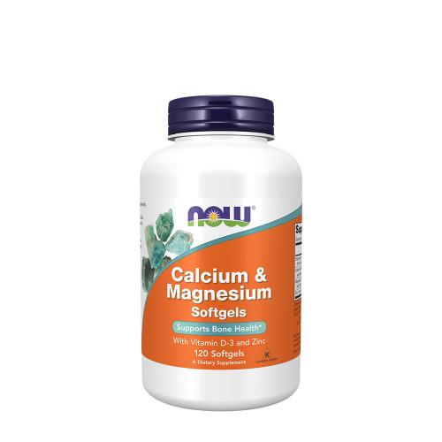 Now Foods Calcium & Magnesium (120 Softgels)