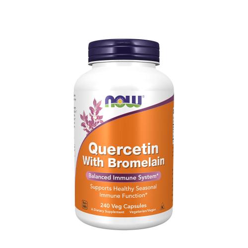 Now Foods Quercetin With Bromelain (240 Veg Capsules)