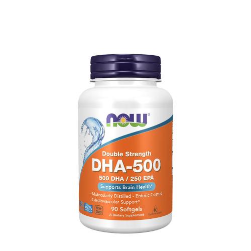Now Foods DHA-500, Double Strength Softgels (90 Softgels)