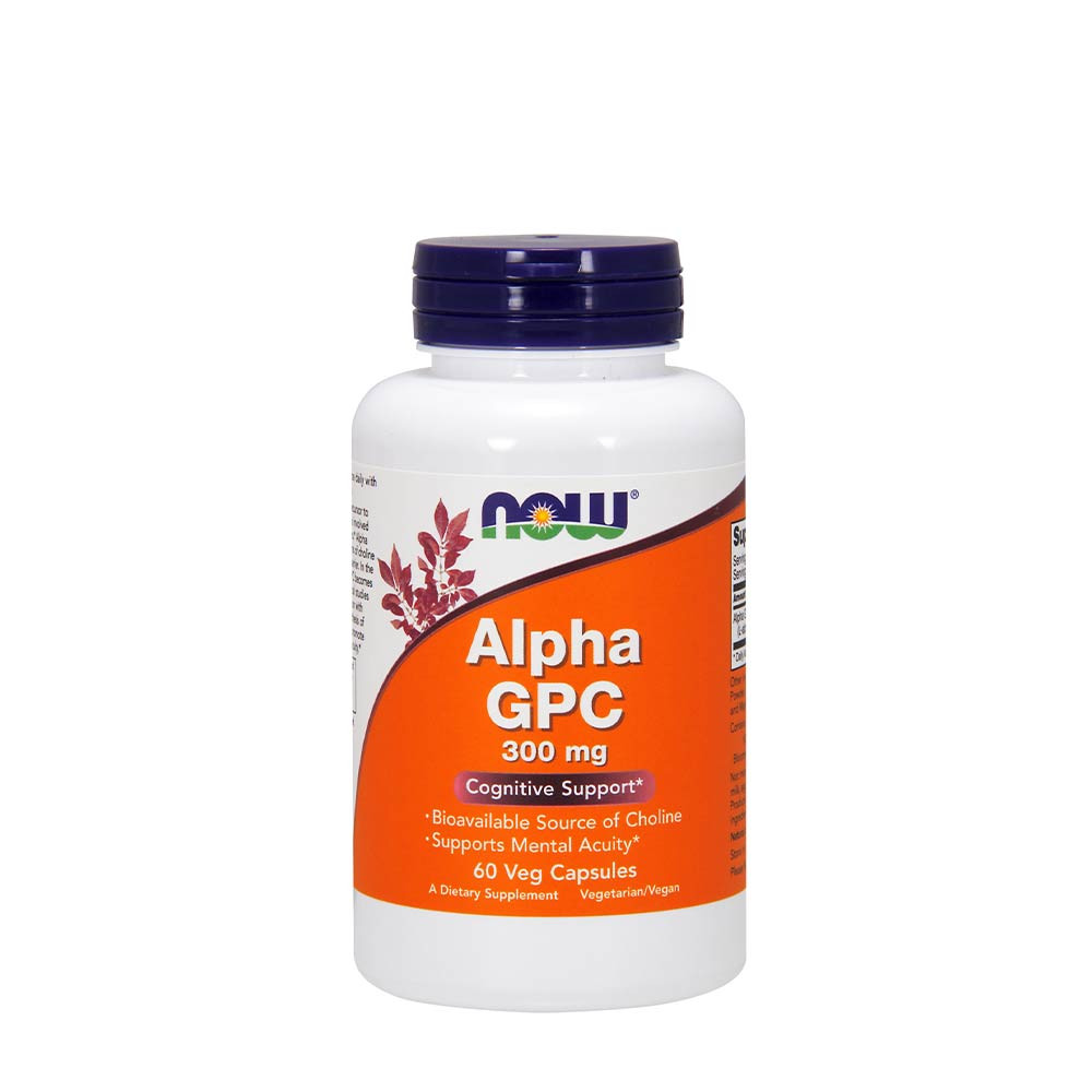 Now Foods Alpha Gpc 300 MG (60 Veg Capsules)