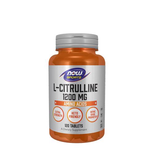 Now Foods L-Citrulline, Extra Strength 1200 mg (120 Tablets)