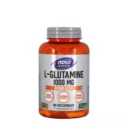   Now Foods L-Glutamine, Double Strength 1000 mg (120 Veg Capsules)