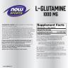 Now Foods L-Glutamine, Double Strength 1000 mg (120 Veg Capsules)