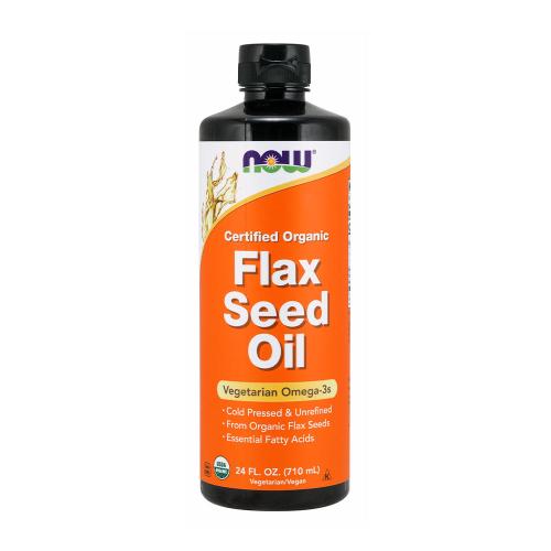 Now Foods Organic Flax Seed Oil (24 oz)