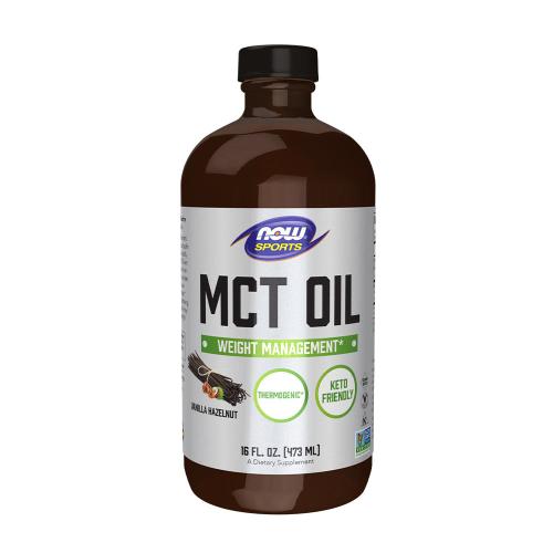 Now Foods MCT Oil (473 ml, Vanilla Hazelnut)