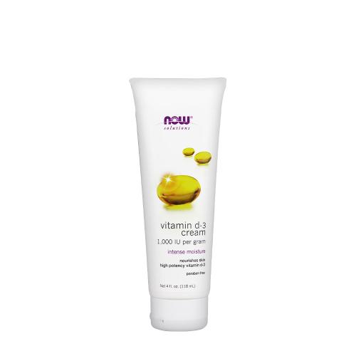 Now Foods Vitamin D-3 Body Cream (118 ml)