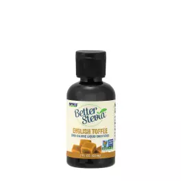 Now Foods BetterStevia Liquid (59 ml, English Toffee)