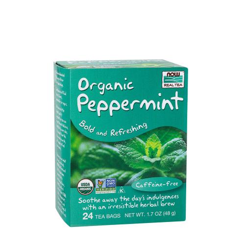 Now Foods Peppermint Tea, Organic (48 g)