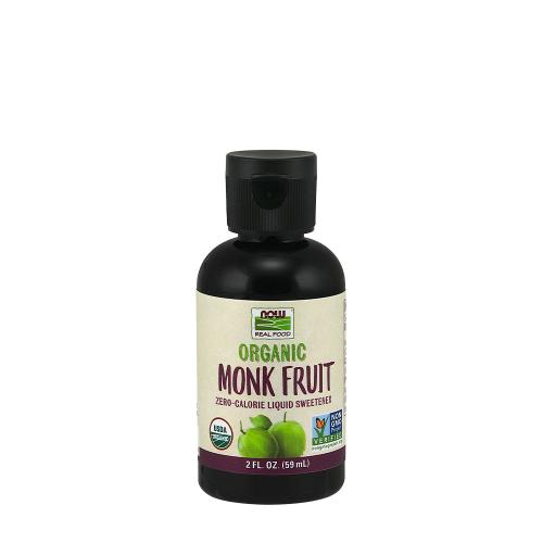 Now Foods Organic Liquid Monk Fruit  (59 ml, Unflavored)