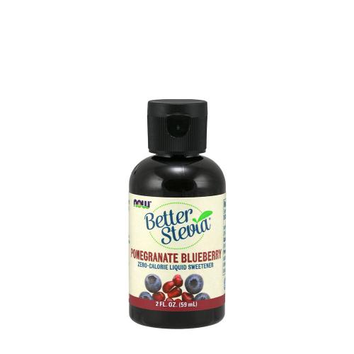 Now Foods BetterStevia Liquid (59 ml, Pomegranate Blueberry)