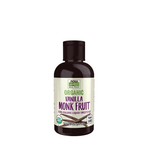 Now Foods Organic Liquid Monk Fruit  (53 ml, Vanilla)