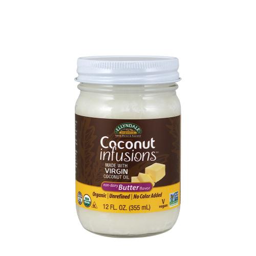 Now Foods Coconut Infusions™ Non-Dairy Butter Flavor, Organic (355 ml)