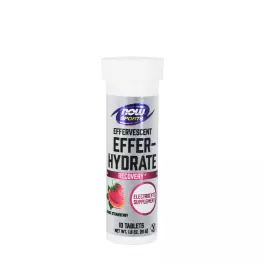   Now Foods Effer-Hydrate Effervescent (10 Effervescent Tablets, Lemon Lime)