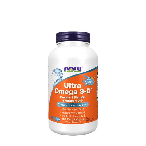 Now Foods Ultra Omega 3-D Softgels (180 Softgels)